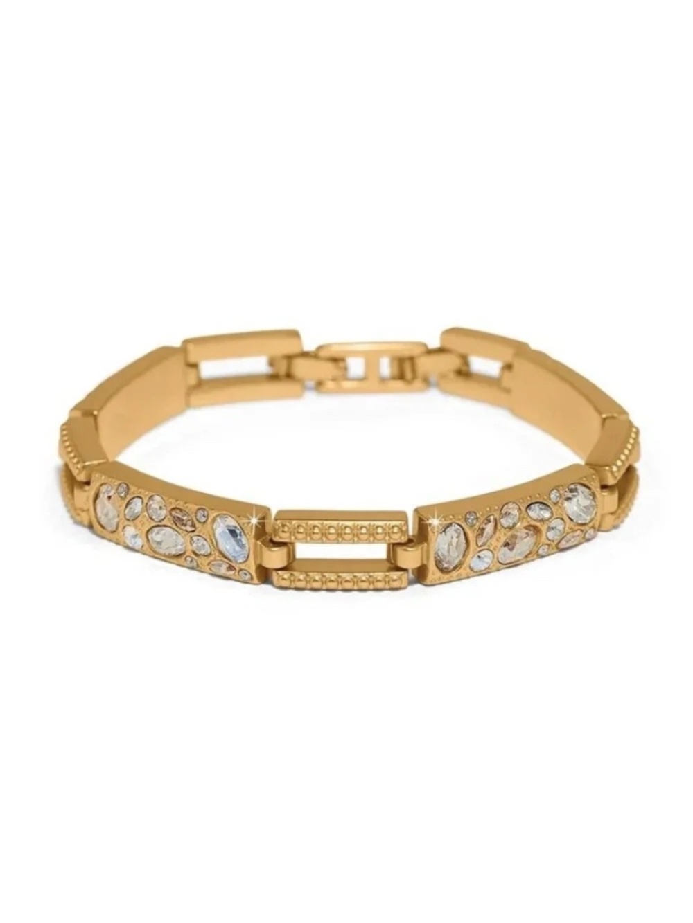 Brighton Trust Your Journey Golden Link Bracelet $188 NWT